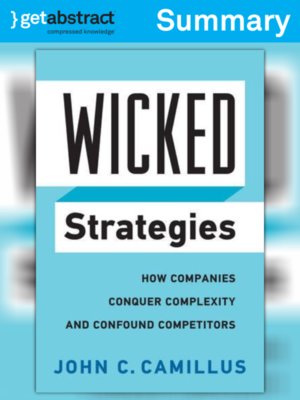 cover image of Wicked Strategies (Summary)